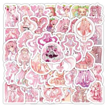 Imagem de Adesivos Hatsune Miku, vinil impermeável, anime, 50 unidades - yiweisa