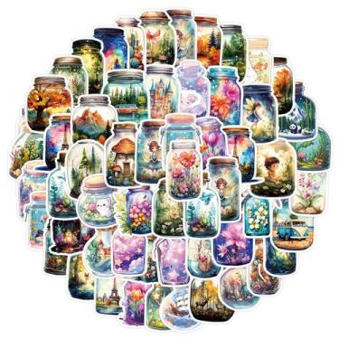 Imagem de Adesivos World In A Bottle, vinil, grafite à prova d'água, 50 unidades