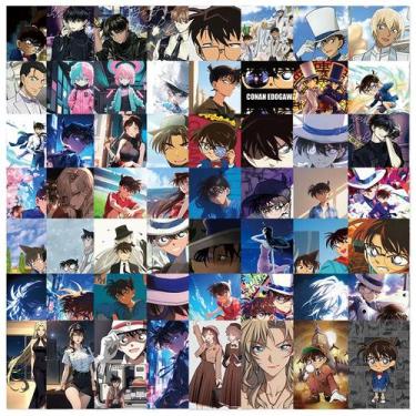 Imagem de Adesivos de vinil impermeável Detectives Conans, anime, 64 unidades - 