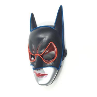 Imagem de Máscara Led Halloween Glowing Cosplay Masquerade Glowing Props - yiwei