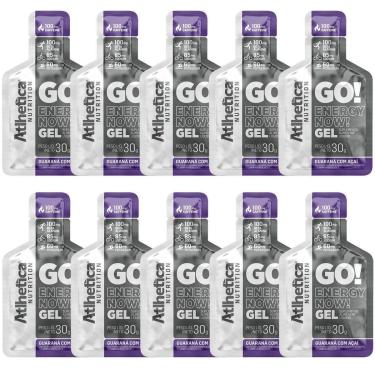 Imagem de Go! Energy Now Gel - 10 Sachês de 30g Guaraná Com Açaí - Atlhetica Nutrition-Unissex
