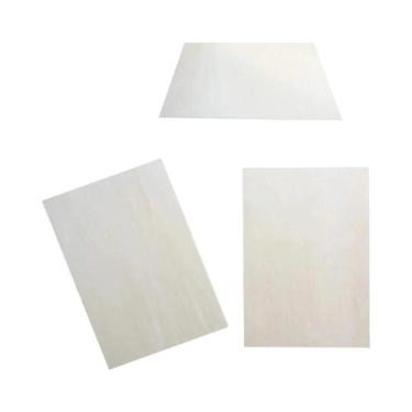 Imagem de 10 Peças de Tábuas de Tília 15x10cm - Chapas de Madeira Crua para Arte