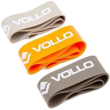 Imagem de Mini Faixa De Exercícios Vollo Mini Band VP1007 - Kit C/ 03 Unidades-Feminino