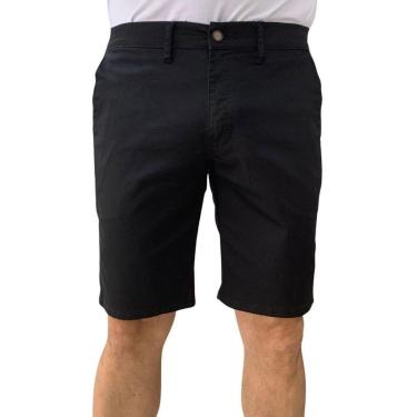 Imagem de Bermuda Ogochi Masculina Sarja Preta 3009015 - Preto 48-Masculino