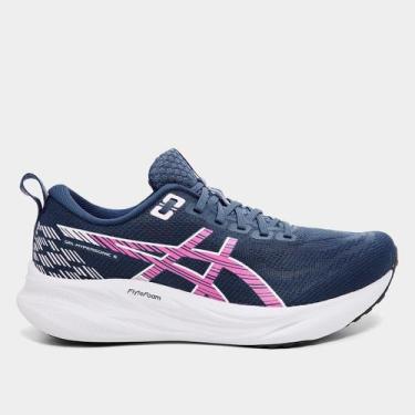 Imagem de Tênis Asics Gel-Hypersonic 6 Feminino, Azul, Branco, 36