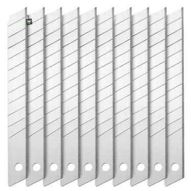 Imagem de Kit 10 Lâminas de Ferro para Estilete 45 Graus 9mm Poker Tool - SOLARI