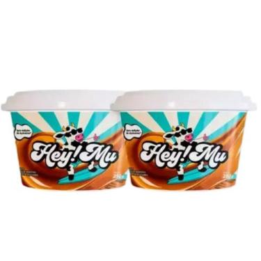Imagem de Kit 2 Doce de Leite 250g Zero Açúcar Fit Exercício Funcional - Hey! Mu