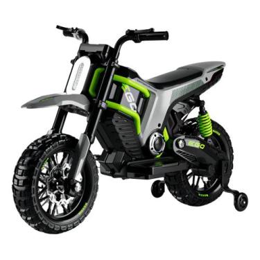 Imagem de Motinha Elétrica Infantil Mini Zs 12v Rodinha Zippy Toys Com Farol De 