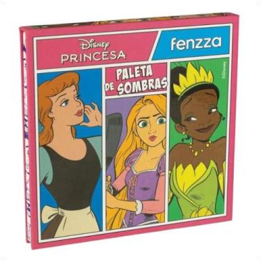 Imagem de Paleta De Sombras Fenzza Disney Princesa Cinderela, Raunzel e Tiana Di