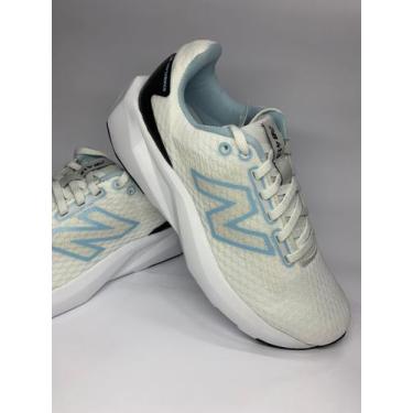 Imagem de Tênis New Balance 413 V3 Feminino Esportivo Original -, Branco off, Az