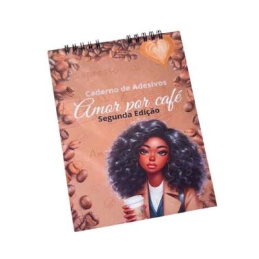 Imagem de Caderno de Adesivos Sticker Book Amor Café 2 Edição - SAKURA SHOP