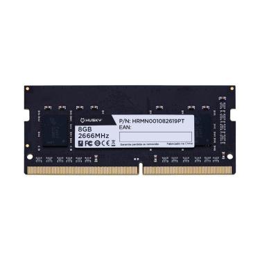 Imagem de Memória RAM para Notebook Husky, 8GB, 2666MHz, DDR4, CL19 - HRMN001082619PT-Unissex