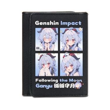Imagem de Carteira Genshin Impact Ganyu Anime Characters Slim BiFold - Yiweisai