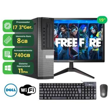 Imagem de Computador DELL OptiPlex 7010 i7  8GB RAM  SSD 240GB HD 500GB  Windows