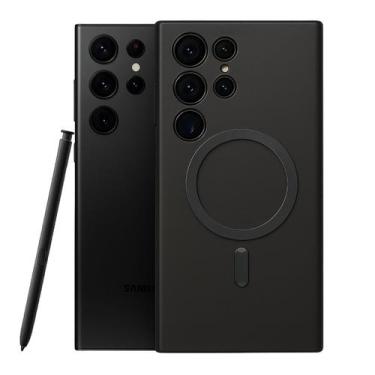 Imagem de Capa Capinha para Samsung Galaxy S22 Ultra Case Proteção Camera Magnét