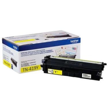 Imagem de Toner Brother TN419Y Amarelo L8360CDW L8610CDW  Original 9k