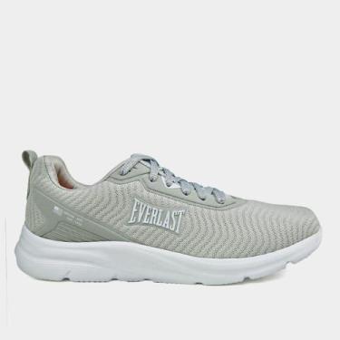 Imagem de Tênis Everlast Racer II Feminino, Cinza, Branco, 40