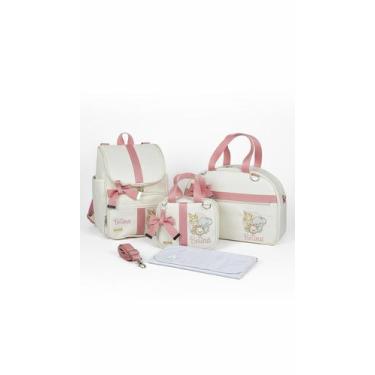 Imagem de KR RK Bolsas PERSONALIZADOS Kit Maternidade Mala, Frasqueira e Mochila