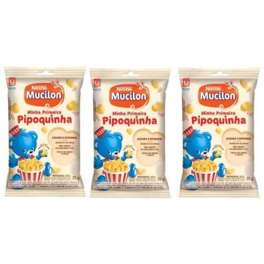 Imagem de Mucilon Snack Milho Minha Primeira Pipoquinha 35g C/3