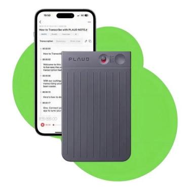 Imagem de Plaud Note Gravador de Voz com Ia Chatgpt Tradutor 64 Gb Cor - Congrat