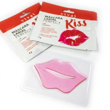 Imagem de Máscara Labial com Colágeno e Aloe Vera Perfect Kiss da Vivai - 8g - n