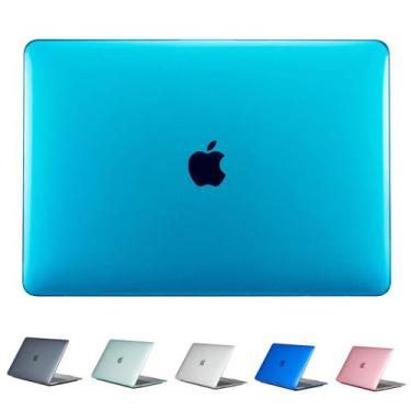 Imagem de Capa Transparente MacBook Air 13.6 M4 2025 (A3240) - Hars, Azul Claro