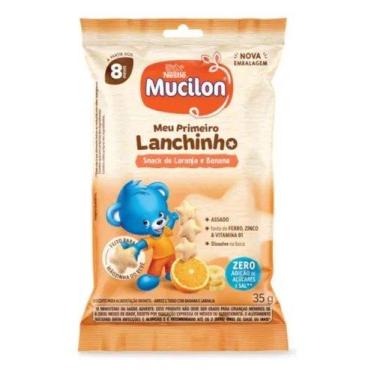 Imagem de Mucilon Meu Primeiro Lanchinho Sabor Laranja E Banana 35g