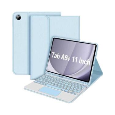 Imagem de Capa Com Teclado Bluetooth Para Samsung Galaxy Tab A9 plus De 11 Poleg