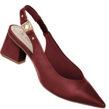 Imagem de Sapato Bebece T3838-564 Feminino, Vermelho, 37