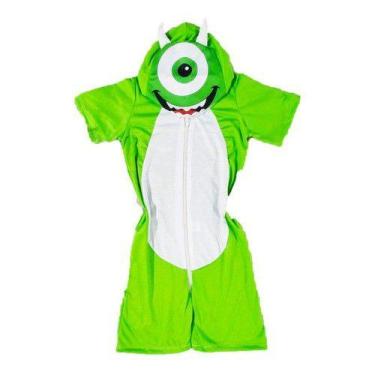 Imagem de Pijama Infantil Macacão Kigurumi Fantasia Monstro Parmalat - anjo da m
