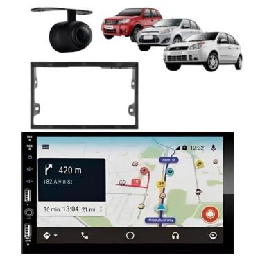 Imagem de Central Multimídia Automotiva MP5 DVD 7810H 710H 2DIN com Bluetooth e Câmera de Ré para...