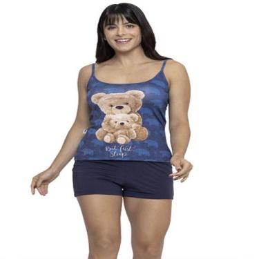 Imagem de  Pijama Curto com Alças Bear Sleep Tamanho G Liganete