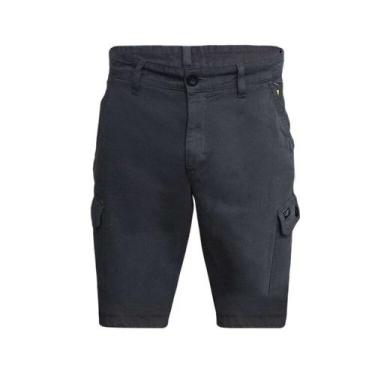 Imagem de Bermuda Max Denim Cargo Masculino - Chumbo, 40