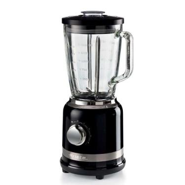 Imagem de Liquidificador ariete moderna copo de vidro 1,5 litros preto 1000w 220