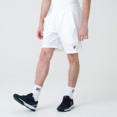 Imagem de Bermuda Fila Player F-Box II Masculina, Branco, EEG