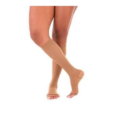 Imagem de Meia Panturrilha 6000 - 20-30 mmHg - Aberta - Bronze - G - VENOSAN
