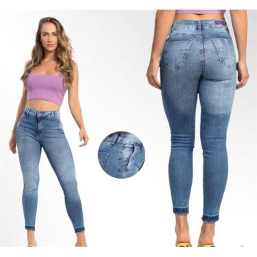 Imagem de Calça jeans skinny feminina - Bio tipo jeans , 36