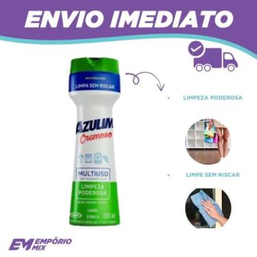 Imagem de Multiuso Cremoso Azulim 300ml Limão Limpeza Poderosa