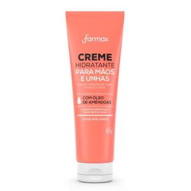 Imagem de Creme Hidratante para Mãos e Unhas Farmax Com Óleos de Amêndoas 60g