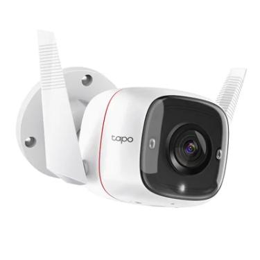 Imagem de Câmera De Segurança Externa Tp-link, Wi-fi, 3MP, Visão Noturna, Áudio Bidirecional - Tapo C310 - Branco