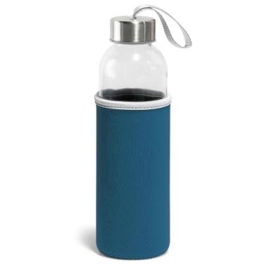 Imagem de Garrafa Squeeze de Vidro 520ml com Capa Protetora em Neoprene Soft Top