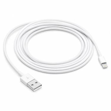 Imagem de Cabo USB Para Lightning 2 Metros 2.1A Branco Kingo