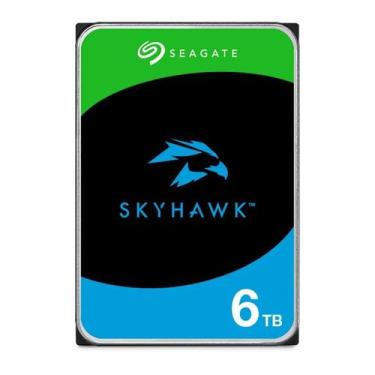 Imagem de Hd interno 6tb seagate skyhawk sata iii 256mb st6000vx009