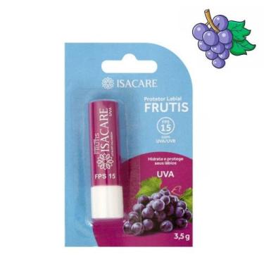 Imagem de Protetor labial uva fruits fps15 3,5g isacare
