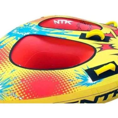 Imagem de Boia Rebocável Jet Duo Nautika 1,75m Inflável 2 Pessoas