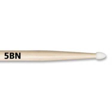 Imagem de Baqueta Vic Firth 5BN Ponta de Nylon, Tradicional, 5BN, UNICA, 5B, U