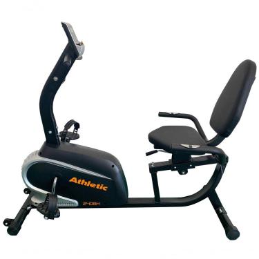 Imagem de Bicicleta Ergométrica Horizontal Athletic Vision 240BH 8 Níveis Magnéticos 120KG Suportados Uso Residencial e Comercial