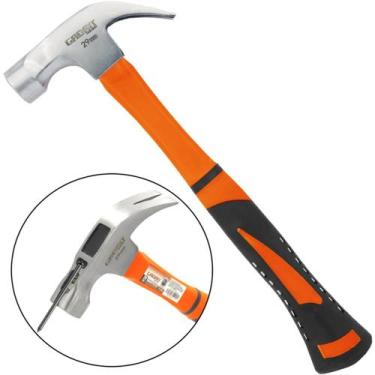 Imagem de Martelo Unha Garra 450g Cabeça Magnética Profissional 29 Mm - Gadan
