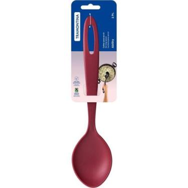 Imagem de Colher Para Servir Tramontina Ability Nylon Vermelha - TRAMONTINA CUTE