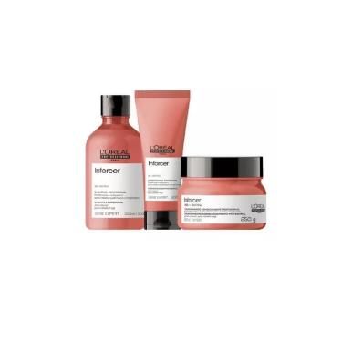 Imagem de Kit L`oréal Professionnel Inforcer - Shamp + Cond + Másc